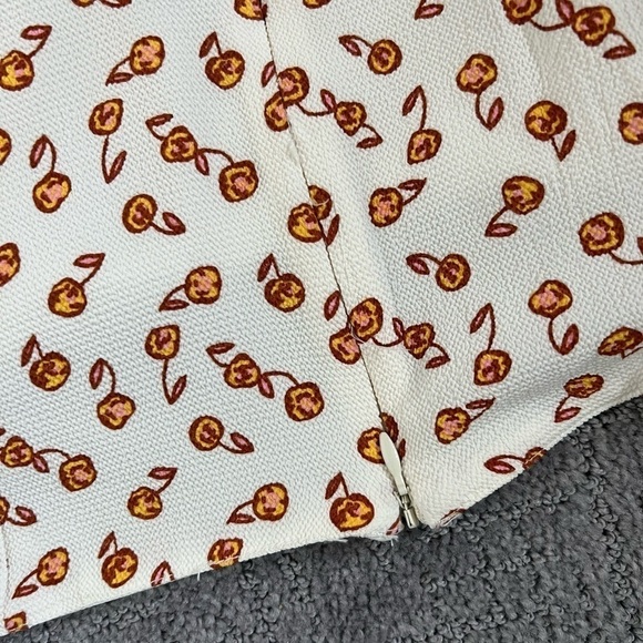 French Connection Francine Callie Smock Dress Clotted Cream - Picture 6 of 8